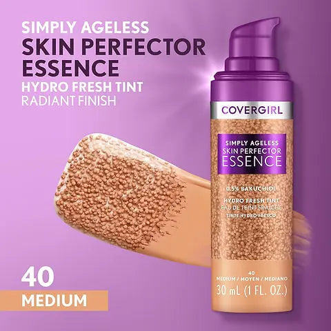 Covergirl - Simply Ageless Skin Perfector Essence Foundation (beads slightly melted) – view 6