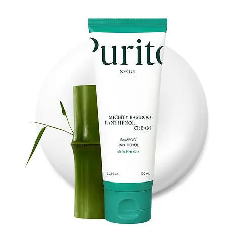 Purito Mighty Bamboo Panthenol Cream – front of packaging
