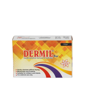 Dermil Gentle Cleansing Bar for Sensitive Skin