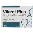 Vilcret Plus 50/1000mg Tablets – Vildagliptin & Metformin for Type 2 Diabetes photo 1