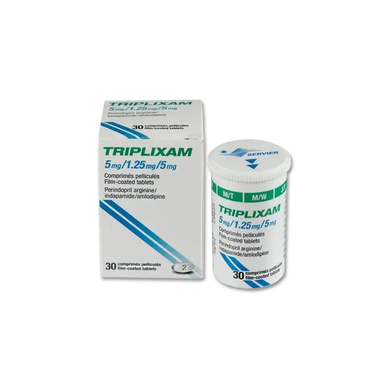 Triplixam 5/1.25/5mg Tablets – Triple-Combo Antihypertensive