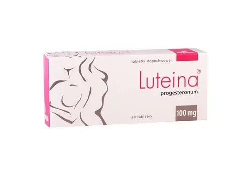 Luteina Tablets 100mg – Natural Progesterone Hormone Therapy – Available in Pakistan