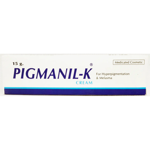 Pigmanil-K 15g Cream – Kojic Acid & Glycolic Acid Cream for Pigmentation & Dark Spots