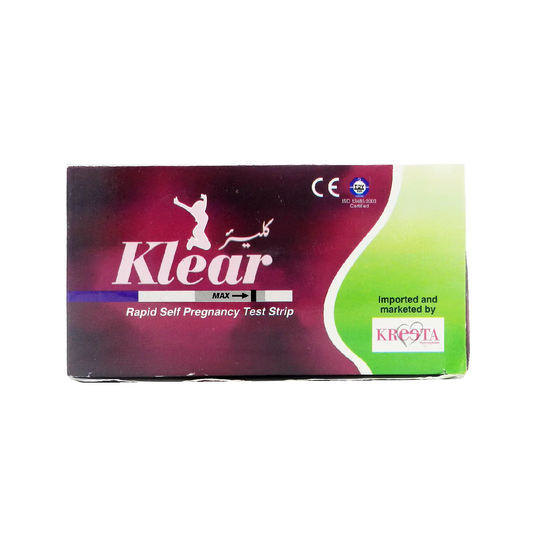 Klear 24 Pregnancy Test Strip – Accurate Home Pregnancy Test