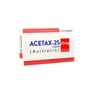 Acetax 25mg Capsules — Acitretin for Severe Psoriasis & Skin Disorders photo 1