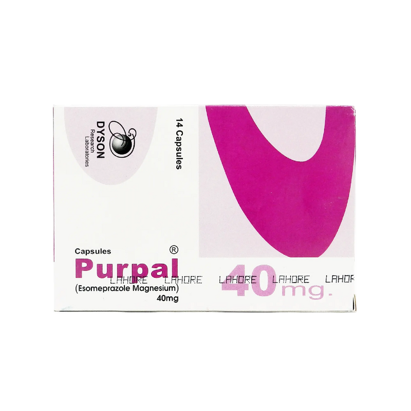 Purpal 40mg Capsules – Acidity & Ulcer Relief