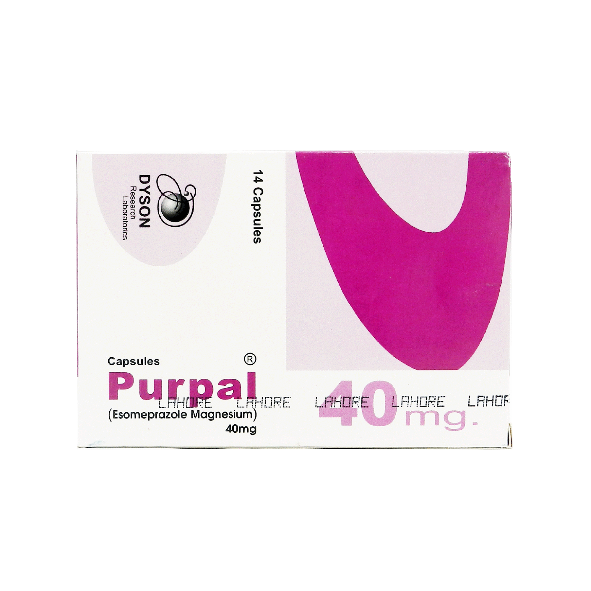 Purpal 40mg Capsules – Esomeprazole Acidity Relief | Derma.pk