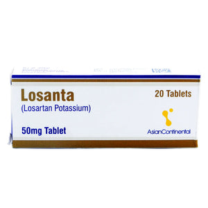 Losanta 50mg Tablets 20's — Losartan Potassium