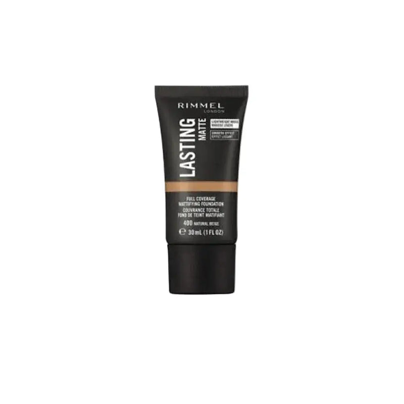 Rimmel Lasting Matte Foundation 400 Natural Beige