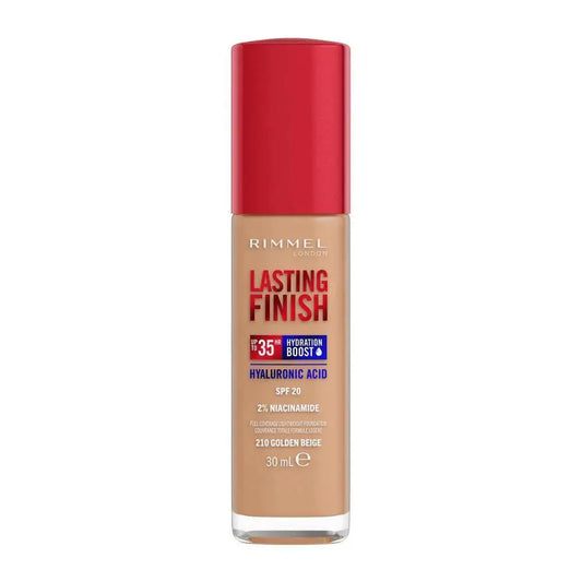 Rimmel Hyaluronic Foundation 210 Golden Beige Glow – Available in Pakistan