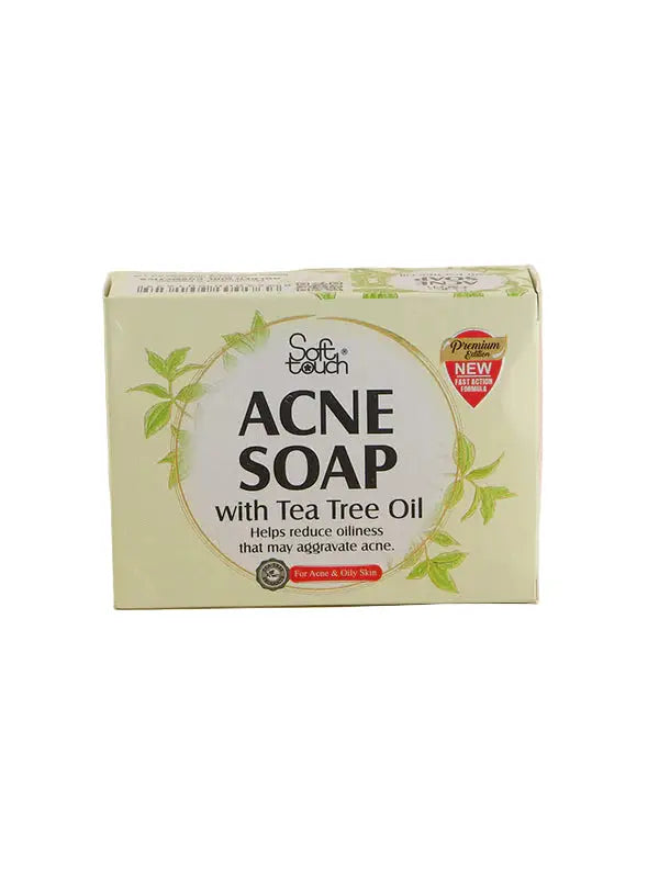 Soft Touch Acne Soap with Active Tea Tree Oil 115g
