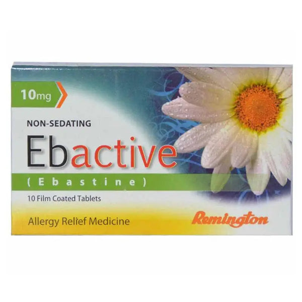 Ebactive 10mg Tablets – Ebastine Antihistamine for Allergy Relief