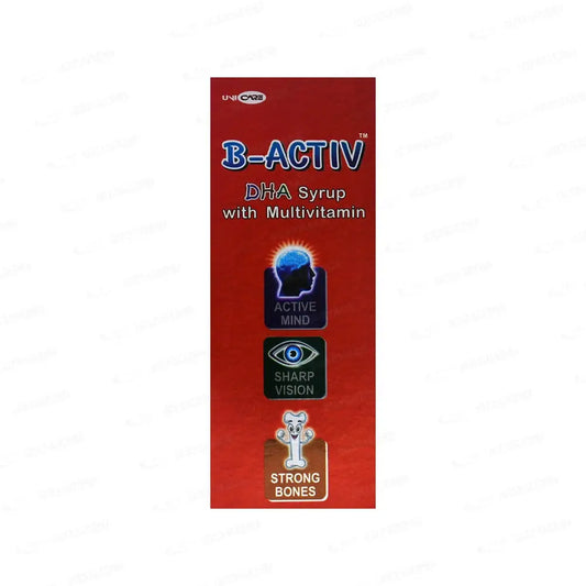 Bactiv Syrup 120ml – DHA & Multivitamins for Brain & Overall Health – Available in Pakistan