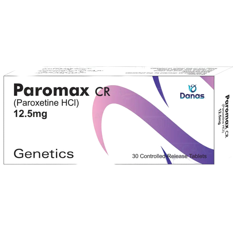 Paromax CR 12.5mg Tablets – Paroxetine Controlled Release (Rx)