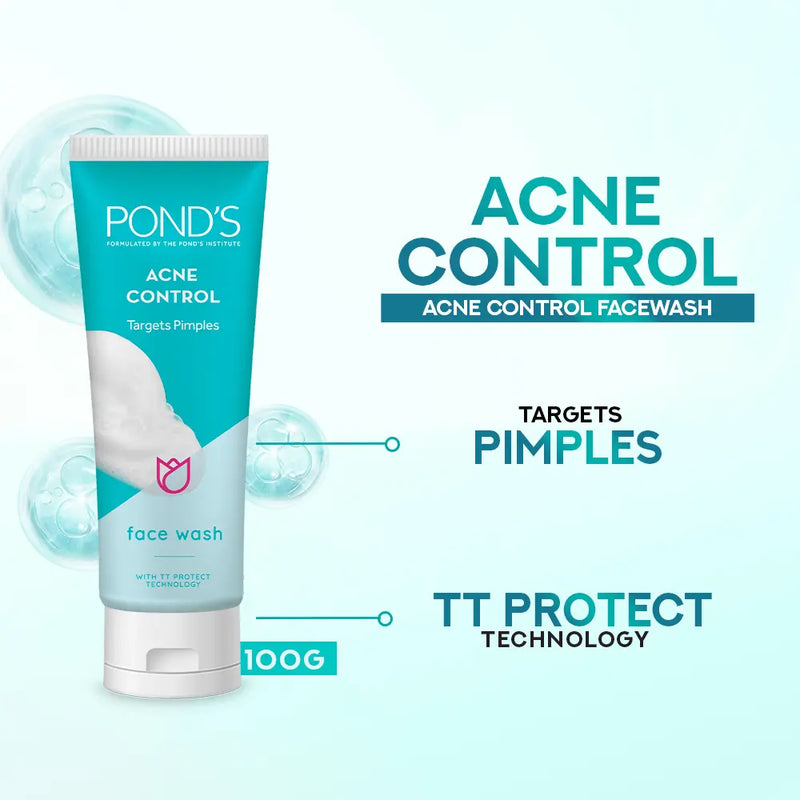 Pond's Acne Control Facewash 100g