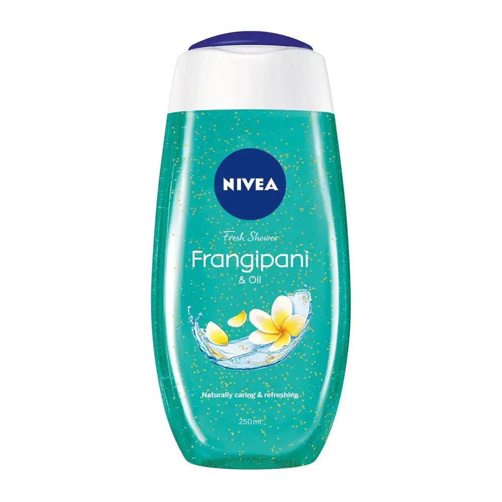 Nivea Frangipani & Oil Shower Gel 250ml – Nourishing and Moisturizing Body Wash