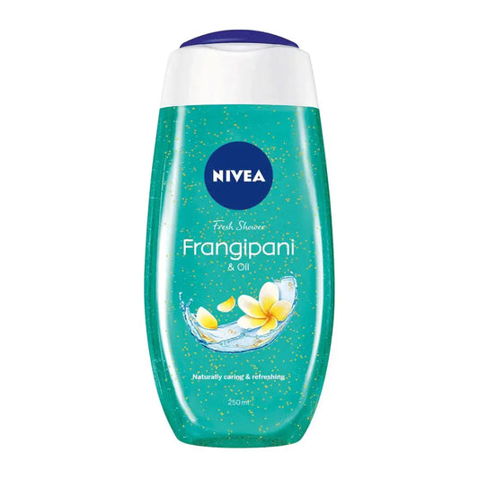 Nivea Frangipani & Oil Shower Gel 250ml – Nourishing and Moisturizing Body Wash