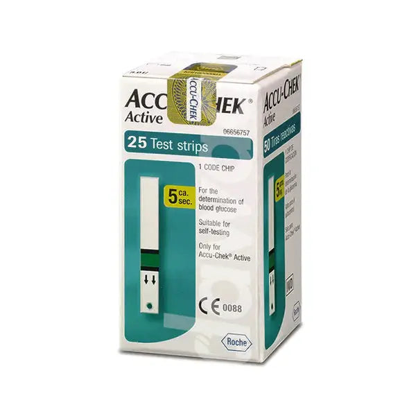 Accu Chek Active Strips 25s
