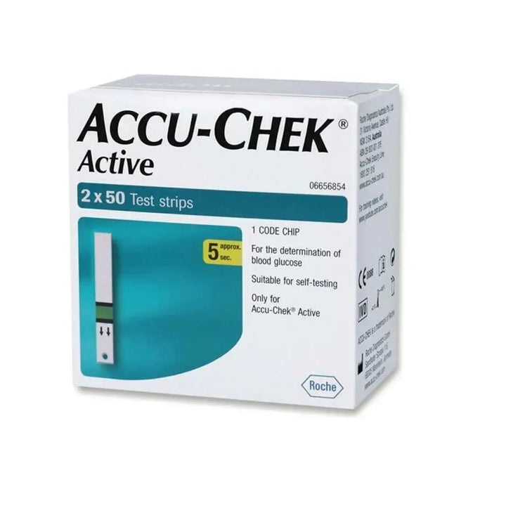 Accu Chek Active Strips 100s