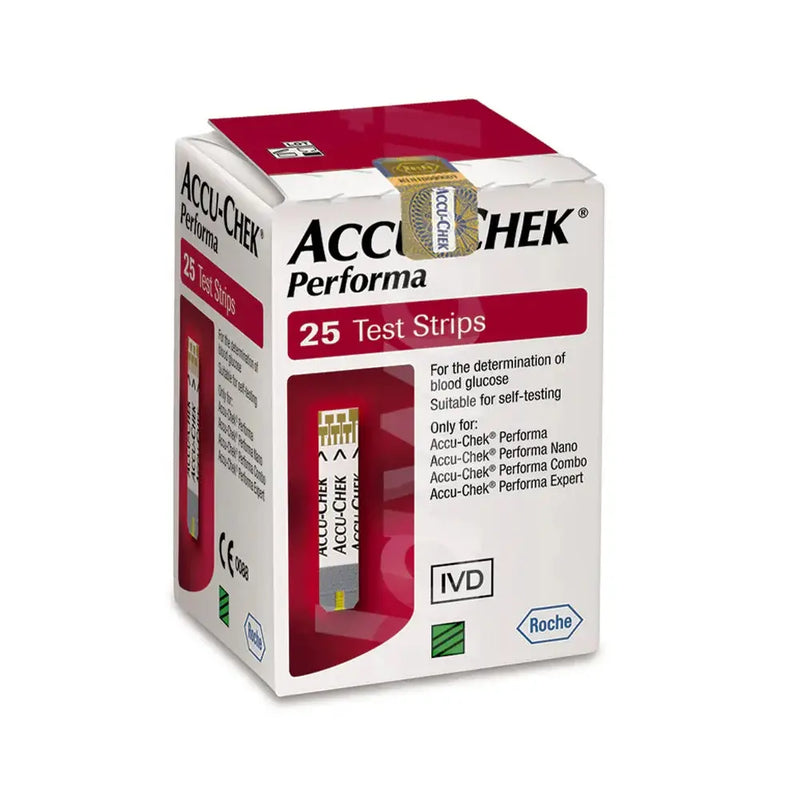 Accu-Chek Performa Gluco Strips 25s