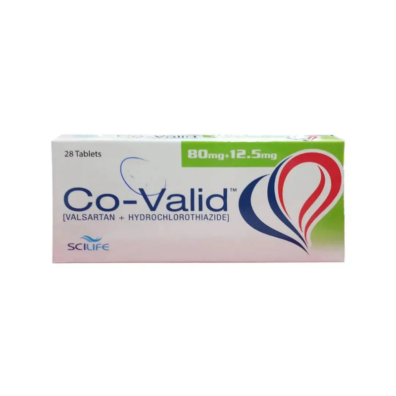Co-Valid 80/12.5mg Tablets