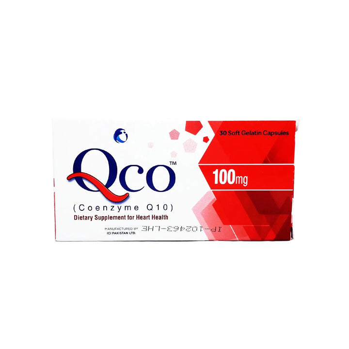 Qco 100 Mg Capsules 30s