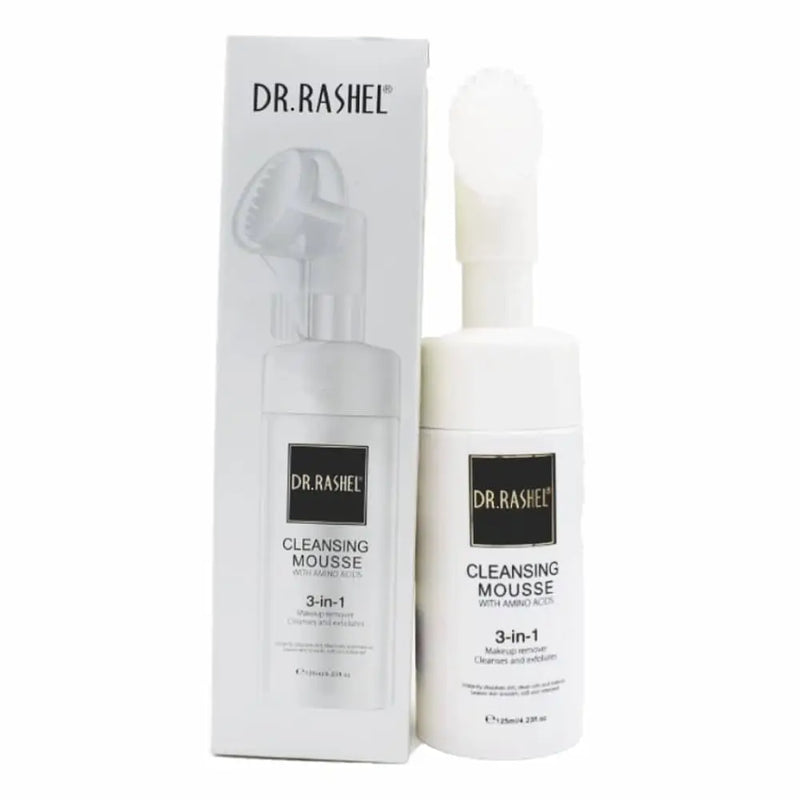Dr. Rashel Cleansing Mousse 3-In-1 – Makeup Remover & Exfoliator
