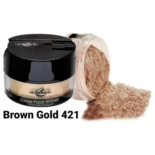Christine Loose Face Shiner 421 Brown Gold | derma.pk