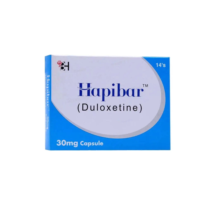 Hapibar 30mg Tablets – Duloxetine for Depression & Chronic Pain