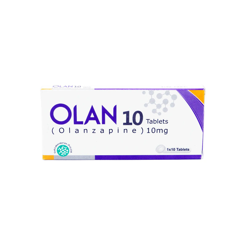 Olan 10mg Tablets – Olanzapine for Schizophrenia & Bipolar Disorder