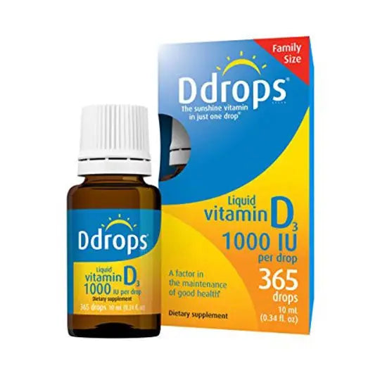 D Drops 10ml — Vitamin D3 Oral Drops (Bone & Immunity)