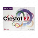 Crestat EZ 10/10mg Tablets 10's – Rosuvastatin & Ezetimibe Combination photo 1