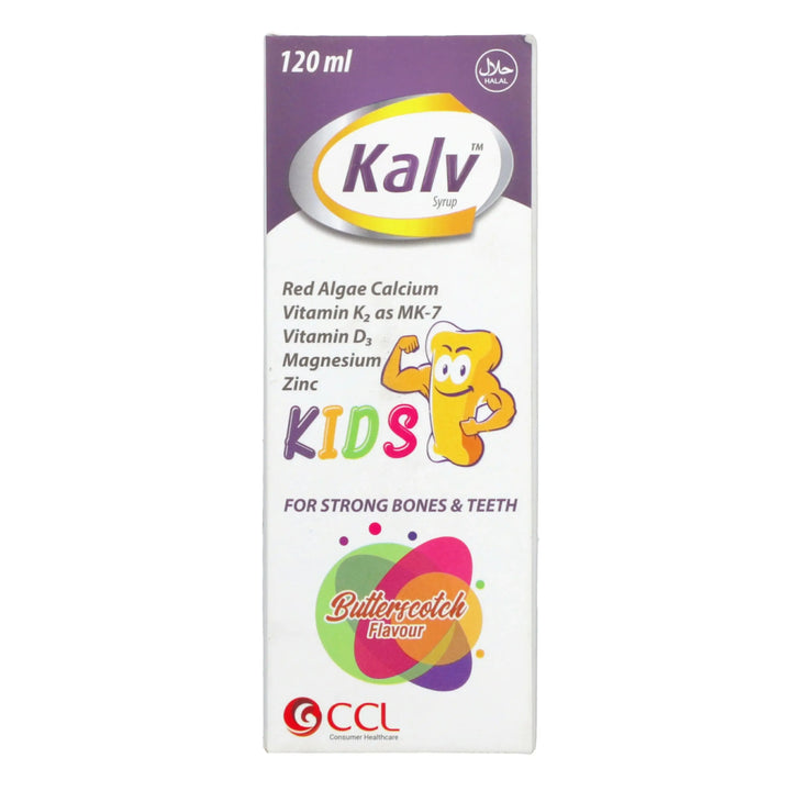 Kalv 120ml Syrup – Kalv for Multivitamins & Minerals CCL Pharmaceuticals Pvt. Ltd