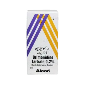 Brimonidine Eye Drops 0.2% 5ml – Alpha-2 Agonist for Glaucoma