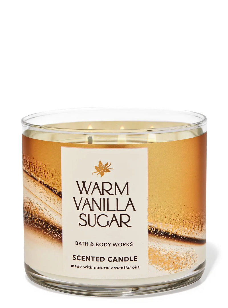 BBW Warm Vanilla Sugar 3-Wick Candle