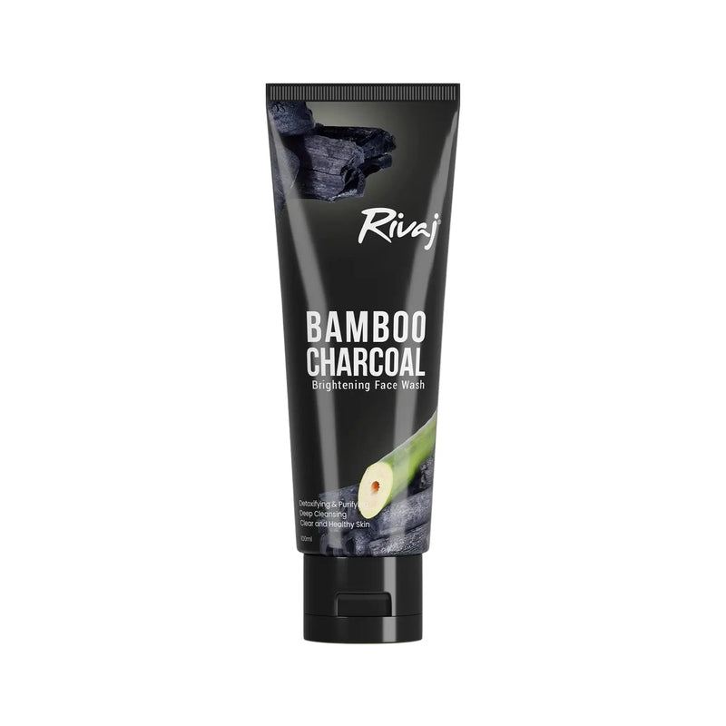 Rivaj Bamboo Charcoal Brightening Face Wash 100ml