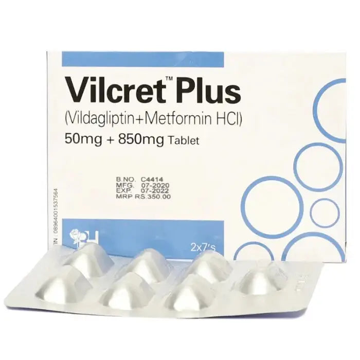 Vilcret Plus 50/850mg 
