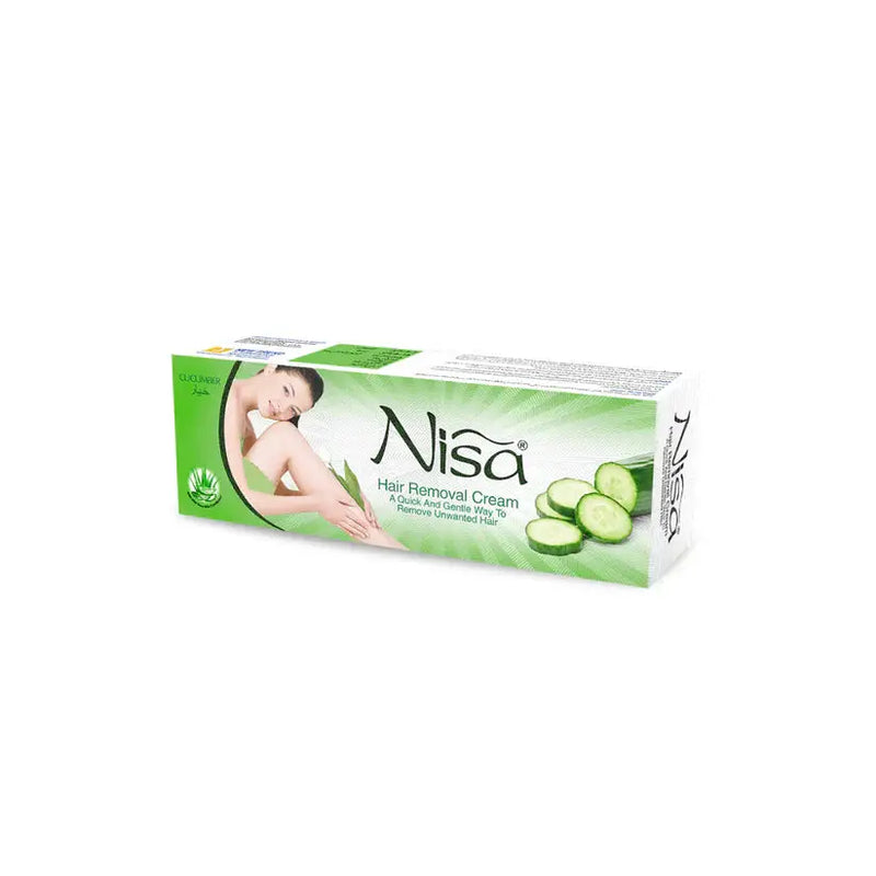 Nisa Hair Removal Cream Cucumber 60ML – Quick, Gentle & Smooth Hair Removal