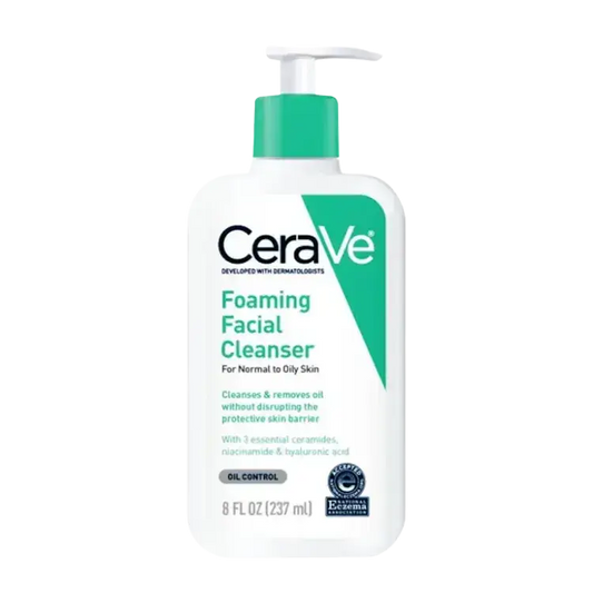 CeraVe Foaming Facial Cleanser for Oily Skin