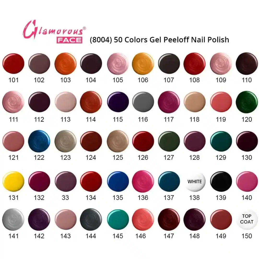 Glamorous Face Gel Peel Off Nail Polish Shade 139 - derma.pk