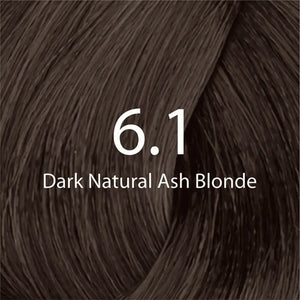 Eazicolor 6.1 Dark Ash Blonde tube — permanent hair colour Pakistan