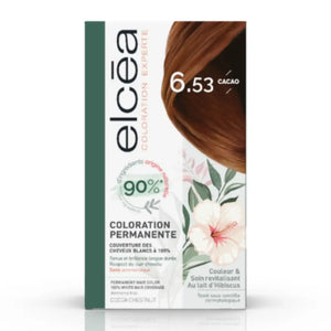 Elcea Cocoa Hair Dye - Permanent Hair Dye 6.53