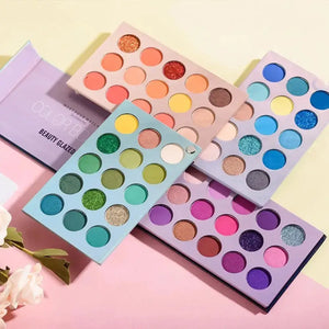 60 Colors Eyeshadow Palette 4-in-1 Makeup Palette Set