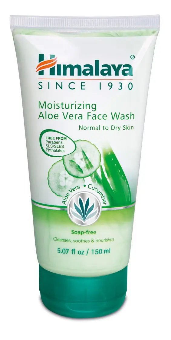 Himalaya Moisturizing Aloe Vera Face Wash – Hydrating  Cleanser 150ml