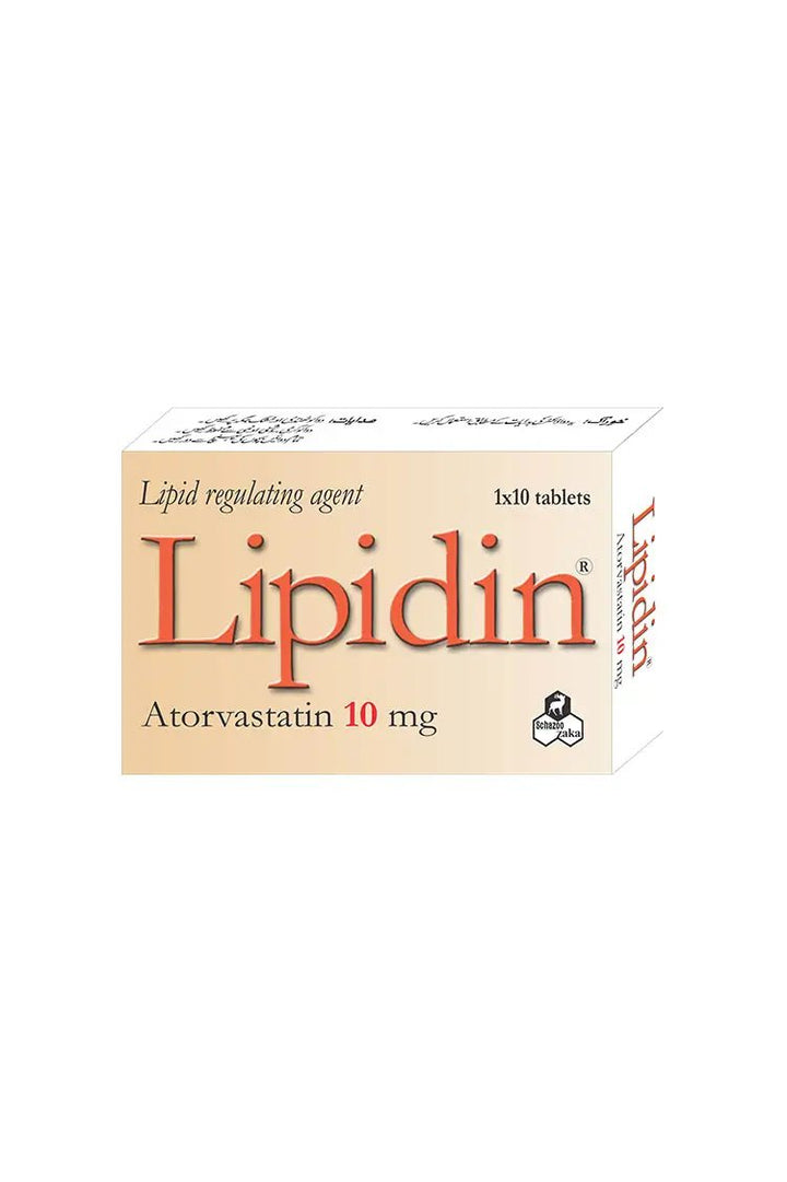 Lipidin 10mg Tablets