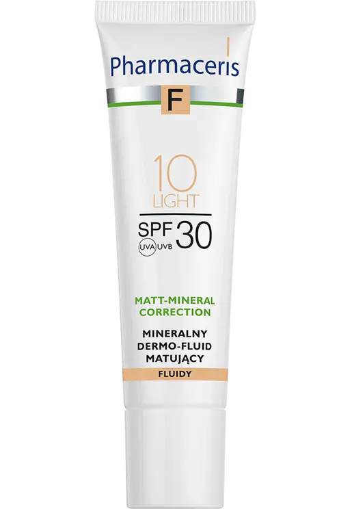 PHARMACERIS SPF 30 FOUNDATION LIGHT 10 (30 ML)