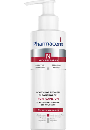 Pharmaceris N Puri-Capilium Redness Soothing Face & Eyes Gel Wash 190ml