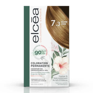 Elcea Golden Blond Permanent Hair Dye 7.3