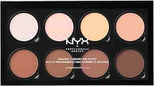 NYX Pro Palette MGM01W 8-Color Highlight & Contour