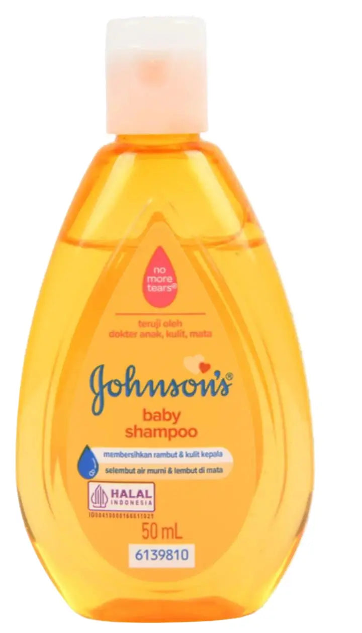Johnson's Baby Shampoo 50ml – Gentle Tear-Free Formula